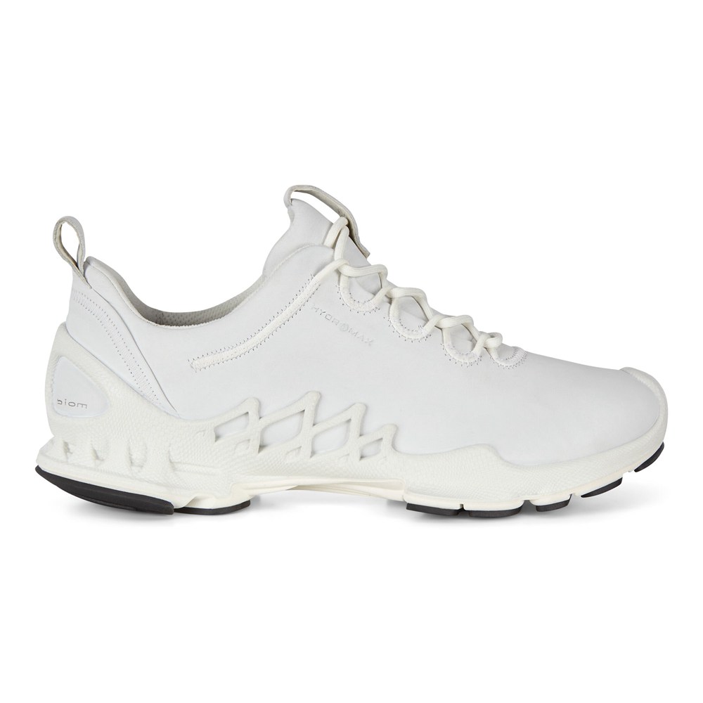 ECCO Mens Hiking Shoes White - Biom Aex Low - TIQ-192570